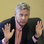 Caught on video: Libertarian Gary Johnson makes a mockery of climate action