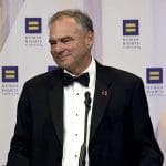 Tim Kaine delivers stirring keynote at Human Rights Campaign dinner
