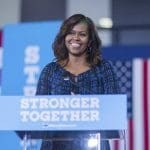 Michelle Obama taps her mic in brilliant jab at Trump’s debate complaints