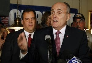 Rudy Giuliani, Chris Christie