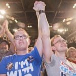 Hillary Clinton’s supporters are smiling