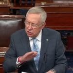 On Senate floor, Harry Reid delivers righteous rant against Trump-inspired hate
