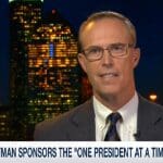 Rep. Jared Huffman introduces One President at a Time Act