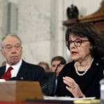 Feinstein grills Sessions on his regressive views on reproductive justice and marriage equality