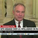 Senator Tim Kaine goes in on Trump and his “unusual, suspicious” allegiance with Putin