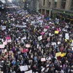 Support for Women’s March trounces Tea Party at its height