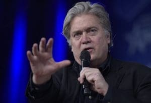Steve Bannon pushed his dangerous white nationalism to the crowd at a hate group conference