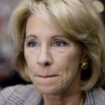 Forget Jim Crow, Betsy DeVos says historically Black colleges formed due to “school choice”