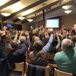 Town hall crowds to GOP: We live here, we’re not paid, and we’re not going away