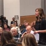 Woman at GOP townhall brings down the house with Christian case for Obamacare