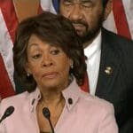 Maxine Waters: “I’m not calling for impeachment yet. He’s doing it himself.”