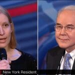 Watch: Town hall hero calls out Trump Health Sec for trying to gut Planned Parenthood