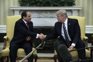 Donald Trump  Abdel Fattah al-Sisi