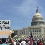 Tax Day Resistance: tens of thousands march to tell Trump to come clean