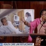 GOP rep dismisses congresswoman’s impassioned plea for Obamacare as “hysterics”