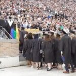 Throng of students walk out on Mike Pence’s commencement speech at Notre Dame