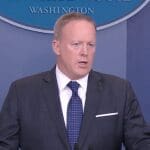 Spicer denies Trump said he would be “100 percent” willing to testify under oath