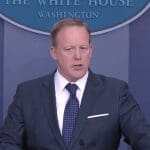 White House holds first briefing since shrugging off deadly domestic terror attack