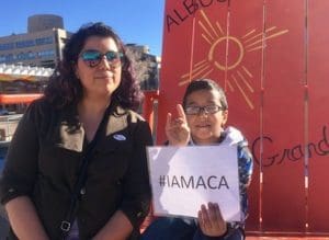 Kathleen and her son, who have health care because of Obamacare's Medicaid expansion
