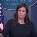 White House threatens to shut down press briefing over questions about military ban