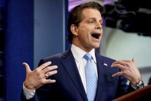 Anthony Scaramucci, White House communications director: "I’m here to serve the country."