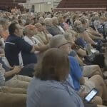 Kentucky’s only Dem Rep packs town hall on health care in Mitch McConnell’s backyard