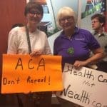 “She will die”: Nationwide sit-ins confront GOP politicians hiding from their constituents
