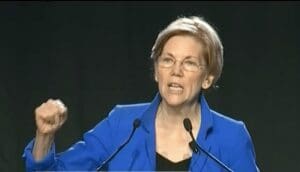 Sen. Elizabeth Warren (D-MA) speaks at the 2017 Netroots Nation convention