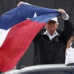 Texas paper nails Trump for lying about “witnessing” devastation of hurricane “first hand”