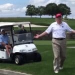 “Stop taking vacations.” White House whines at senators after Trump’s 71st day of golfing