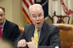 Health and Human Services Secretary Tom Price pretends to care about 