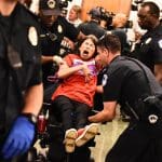 Disability rights activists arrested for shutting down health care repeal hearing