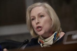 New York Sen. Kirsten Gillibrand, a longtime advocate for equal rights in the military