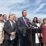 Conservative House leader calls congresswomen “eye candy” on steps of US Capitol