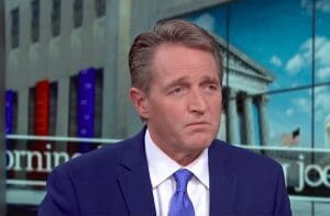Sen. Jeff Flake (R-AZ) can't wait to vote for a bill he's barely read that he knows is going to make life worse for millions. Integrity!
