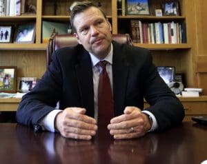 Kansas Secretary of State Kris Kobach really really doesn't want you to be able to vote.