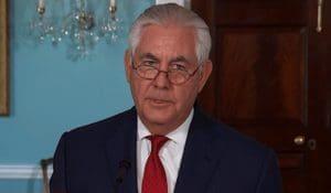 Secretary of State Rex Tillerson, who called Trump a 