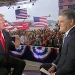 “I’m very proud of you.” Trump pathetically fawns over Fox shill Sean Hannity