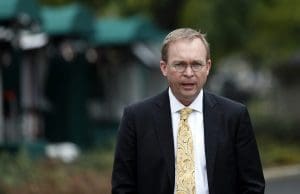 Director of the Office of Management and Budget Mick Mulvaney