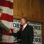 Roy Moore advertises his vile rally with Steve Bannon as “Kid Friendly”