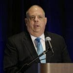 Maryland Republican Larry Hogan consistently opposed efforts to curb gun violence