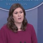 Sarah Sanders ridiculously promises list of “eyewitnesses” to prove Trump’s not a predator