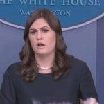 Sarah Sanders can’t name a single senior black staffer in the White House