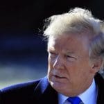 Trump demands credit for not golfing on day murdered kids are buried