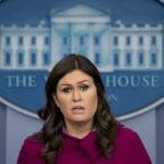 Sarah Sanders is flat-out lying about Trump trying to purge FBI at highest levels