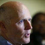 Florida governor with A+ NRA rating goes into hiding after massacre