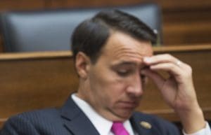 Ryan Costello, R-Pa., attends a House Transportation and Infrastructure Committee markup in Rayburn Building, September 14, 2016.