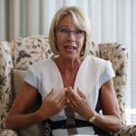 Betsy DeVos comes out of hiding to complain critics are hurting her feelings