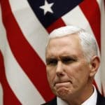 Pence awkwardly defends Trump’s military parade while condemning North Korea’s