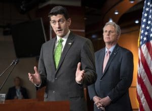 House GOP Paul Ryan and Kevin McCarthy